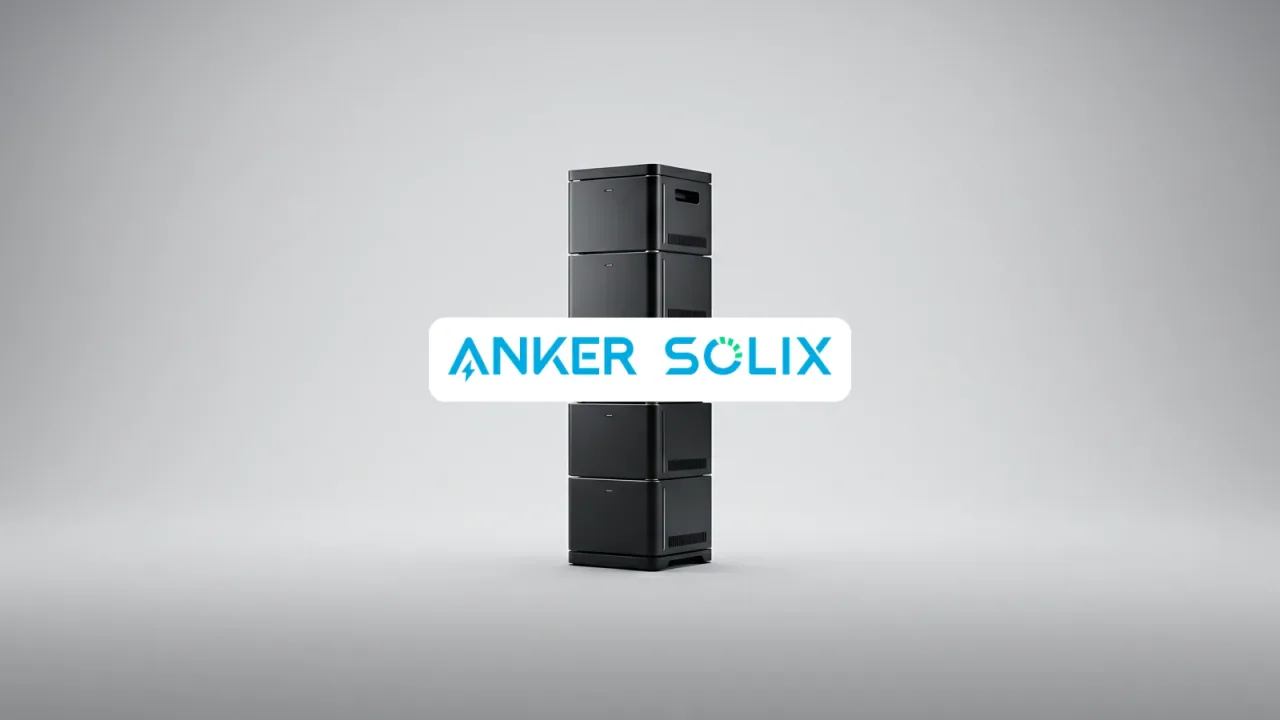 Anker SOLIX — Produktmotiv mit Markenlogo