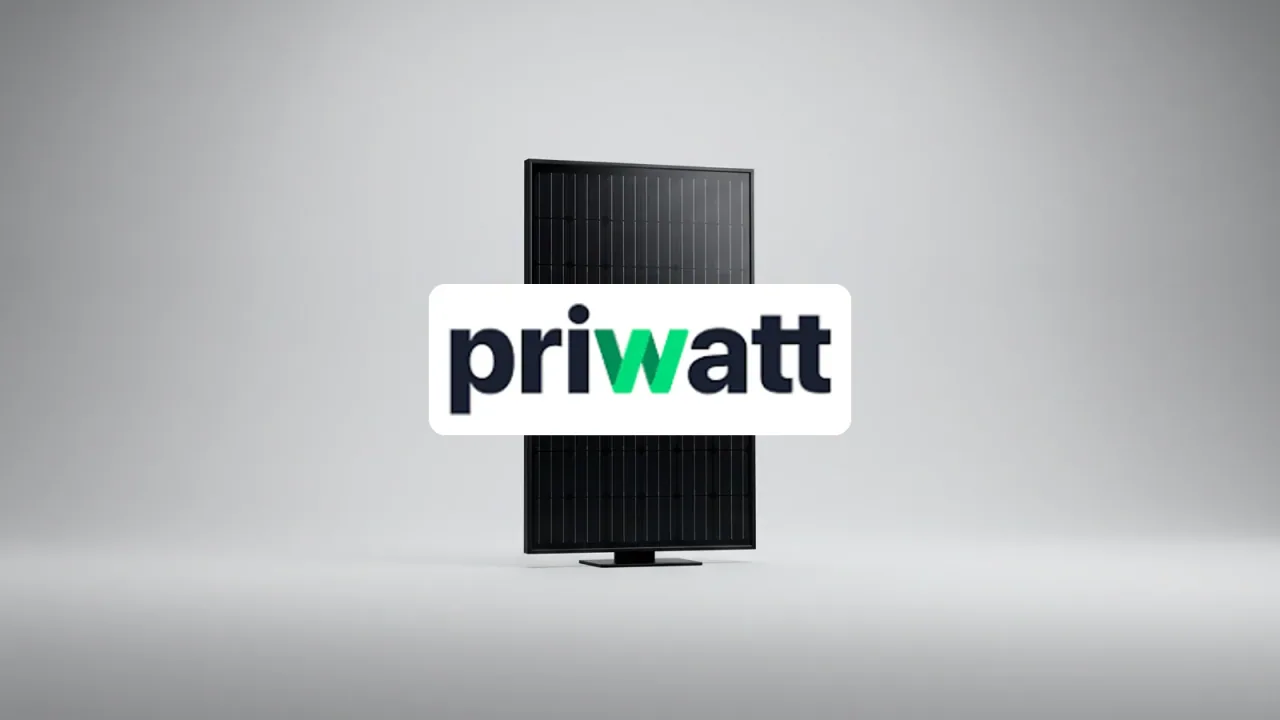 priwatt — Produktmotiv mit Markenlogo