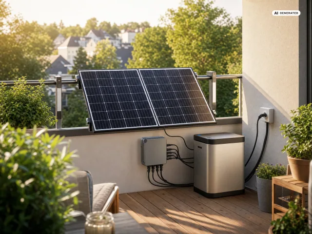 Kleines Kraftwerk Halterung: Welche passt auf deinen Balkon?